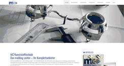 Desktop Screenshot of mc-kunststofftechnik.com